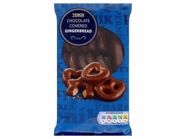 Tesco пряники в шоколадной глазури 500 г